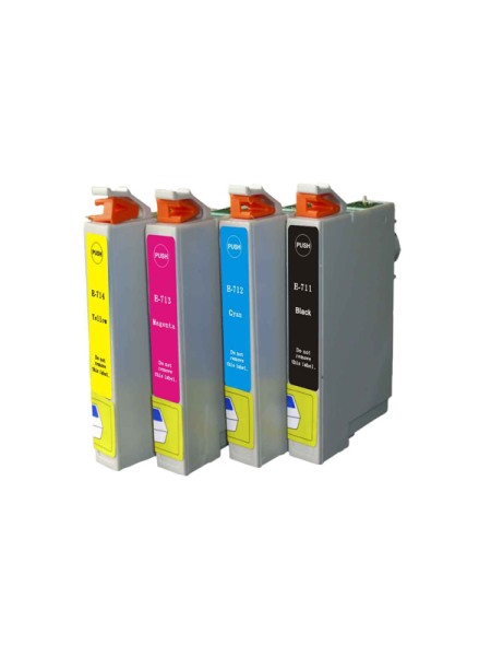 Tinta genérica para EPSON T0714 amarillo