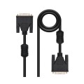 Cable DVI-D single link 18+1 M/M  1.8m / Ferrita / Aisens A117-0086