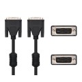 Cable DVI-D single link 18+1 M/M  1.8m / Ferrita / Aisens A117-0086