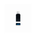 Adaptador Usb 3.0 Hembra a Type-C Macho / Aluminio / Negro / 10.02.0010