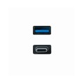 Adaptador Usb 3.0 Hembra a Type-C Macho / Aluminio / Negro / 10.02.0010