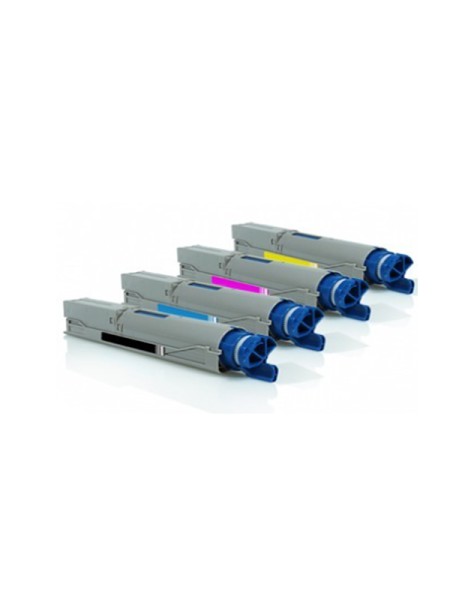 Toner compatible Dayma para OKI C3300 / C3400 / C3450 / MC350 / MC360 Magenta 43459338 2.500 Páginas