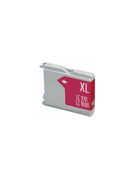 Tinta compatible Dayma para BROTHER LC970 / LC1000 Magenta 300 pag.