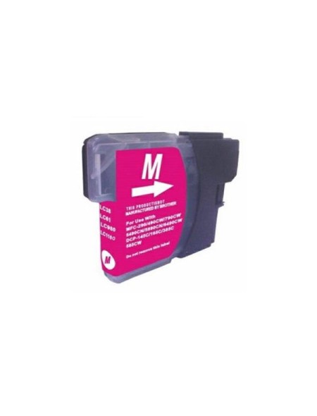 Tinta compatible Dayma para BROTHER LC980 / LC1100 Magenta 260 pag.