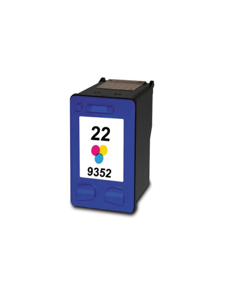 Tinta reciclada Dayma para HP N22 XL Color 480 pag.