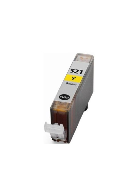 Tinta compatible Dayma para CANON CLI521 Amarillo 815 pag.
