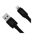 Cable datos USB 2.0 a Lightning iPhone 5-12 / 0.25m / 2.4a / KABGC02 / Greencell
