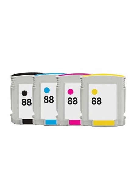 Tinta compatible Dayma para HP N88 Cian 860 pag.