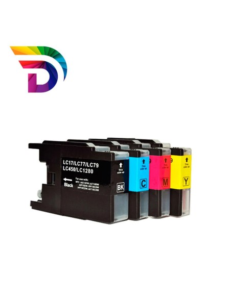 Tinta compatible Dayma para BROTHER LC1280 Cian 1200 pag.
