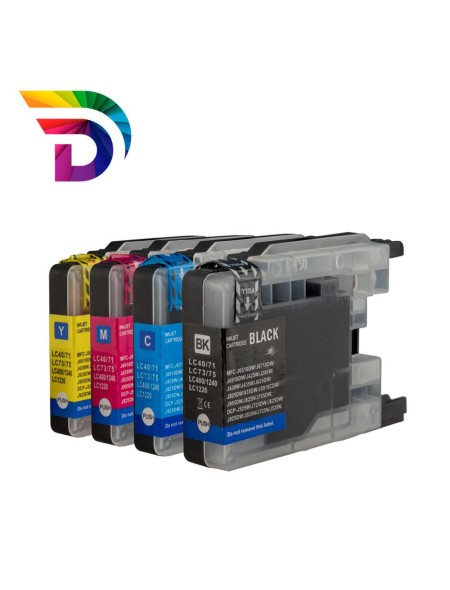 Tinta compatible Dayma para BROTHER LC1220 / LC1240 Negro