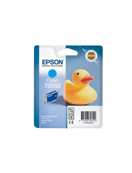 Tinta Original Epson T0552 Cian Rx420