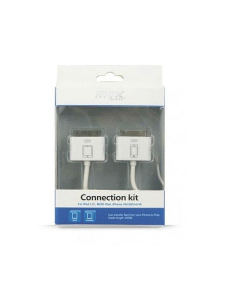 Cable iPhone4/4s conexion con iPad (kit transfer)