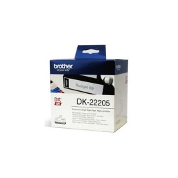 Etiquetas Original Brother DK22205 / 62mm x 30.48m