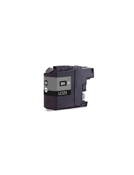 Tinta compatible Dayma para BROTHER LC123 / LC121 Negro 600 pag.