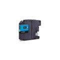 Tinta compatible Dayma para BROTHER LC123 Cian 600 pag.