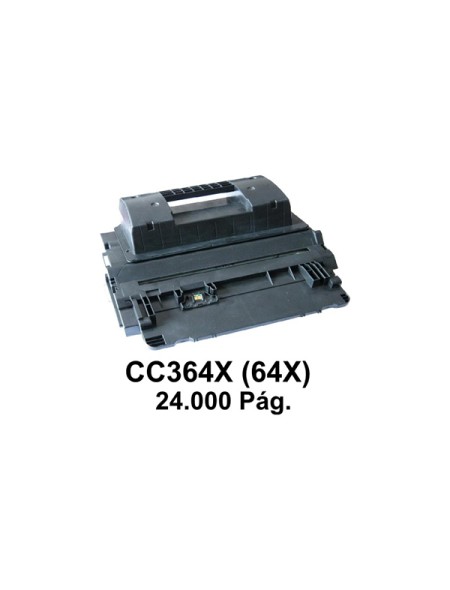 Toner compatible Dayma para HP CC364X (64X) Negro 24000 pag.