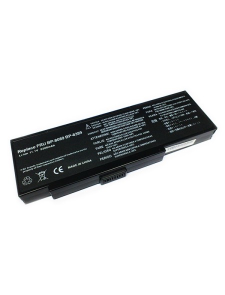 Batería compatible para portátil PACKARD BELL e1260 - Fujitsu - k7600 / bp-8089