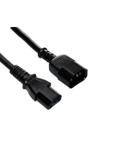 Cable prolongador alimentacion Cpu M/H 1.8m schuko / Cablexpert pc-189-vde