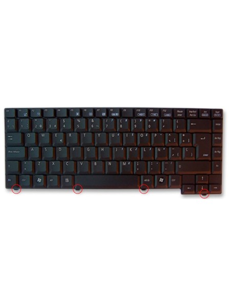 Teclado compatible para portátil ASUS Z94
