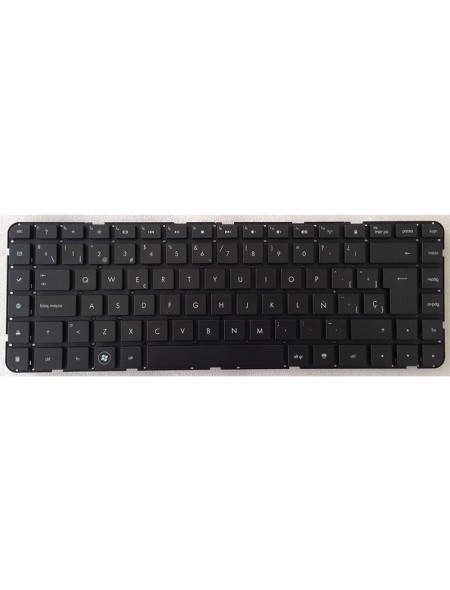 Teclado compatible para portátil HP dv6-3000 sin marco negro