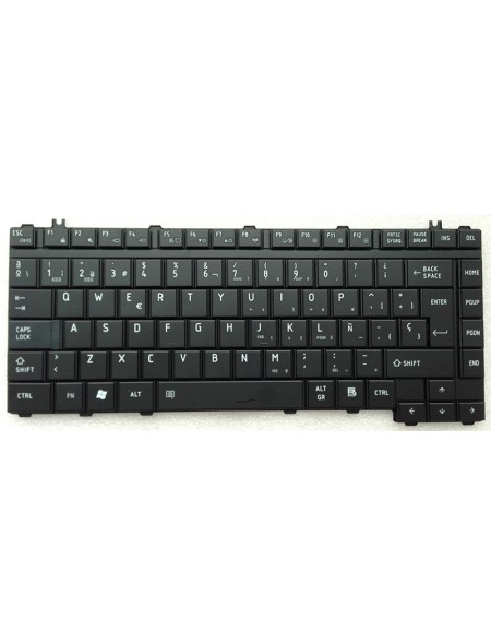 Teclado compatible para portátil TOSHIBA A200 / M200 / L200/ L300/ F40  negro