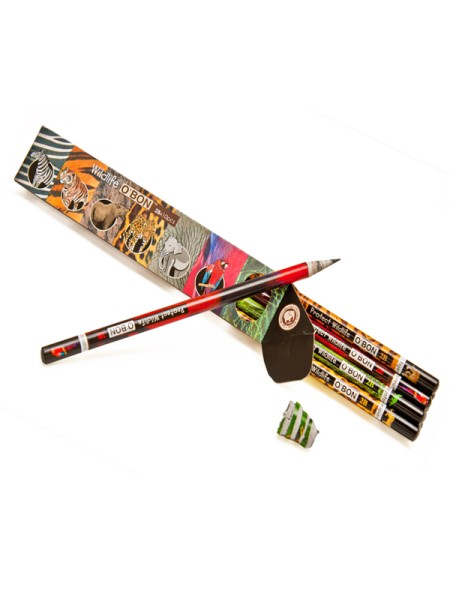 Lapiz OBON Wildlife pack 10 unidades