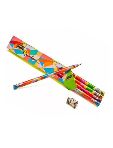 Lapiz OBON Colourful World pack 10 unidades