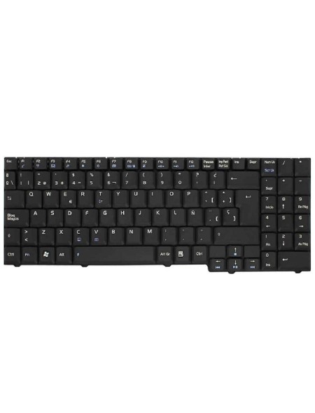 Teclado compatible para portátil ASUS X70