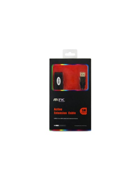 Cable USB amplificador activo USB 2.0 M/H / 5 Metros / K2627 / MTK