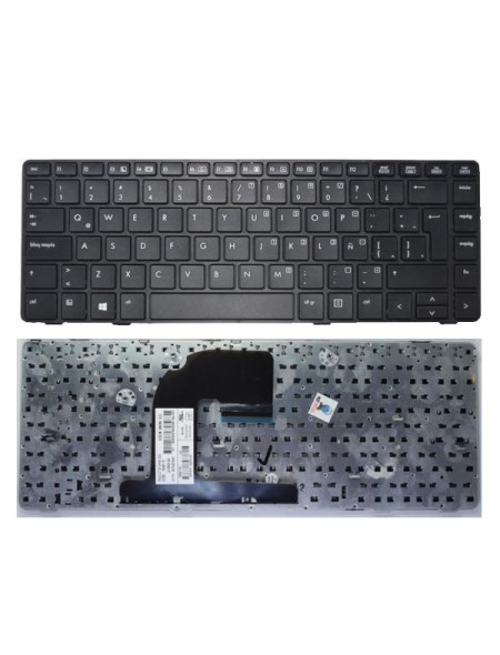 Teclado compatible para portátil HP Elitebook 8460p / 8460w Probook 6460b/ 6470b /6475b con marco
