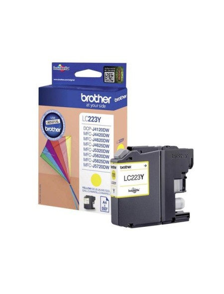 Tinta Original Brother LC223 Amarillo (550 Pag)
