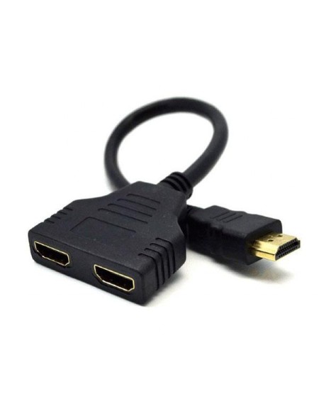 Cable duplicador HDMI macho a 2x HDMI Hembra / Cablexpert / Dsp-2ph4-04