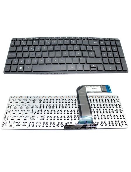 Teclado compatible para portátil HP Pavilion 15-p / 17-f negro sin marco