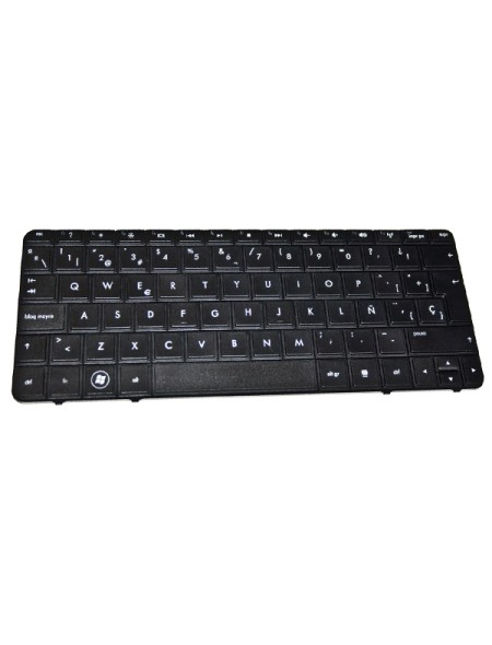 Teclado compatible para portátil HP cq10 / Mini 210 / 110-3000 / negro faja normal