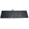 Teclado compatible para portátil TOSHIBA Satellite c50 / c50d / c55d / c50-a / c50d-a / negro
