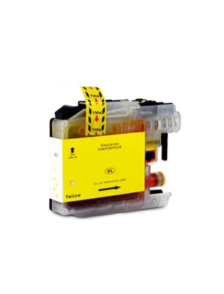 Tinta compatible Dayma para BROTHER LC223 Amarillo 550 pag.