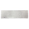 Teclado compatible para portátil PACKARD BELL st85 / st86 / mt85 blanco