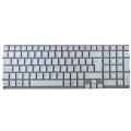 Teclado compatible para portátil SONY vpc-ec blanco  vpcec2m1e / vpceb4e1
