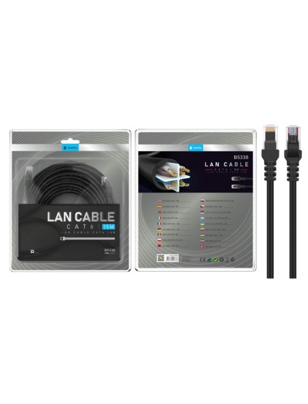 Cable red latiguillo RJ45 cat.6e 15 metros B5338