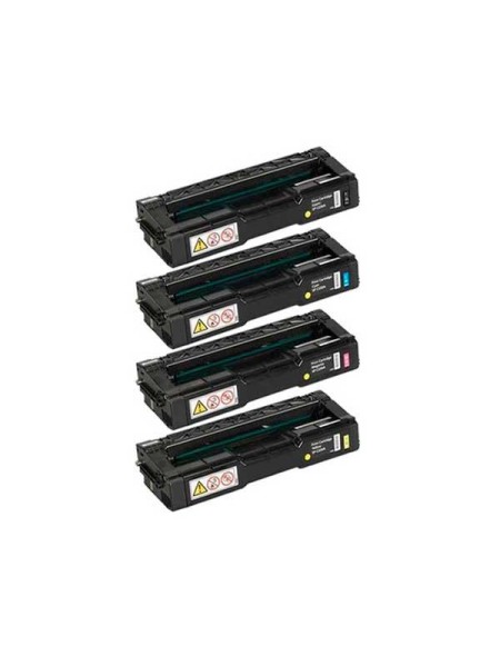 Toner genérico para RICOH Aficio SP C220 / C221 / C222 / C240 Amarillo