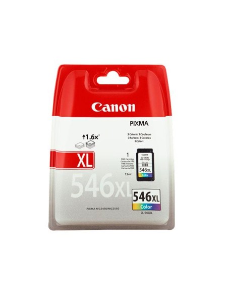 Tinta Original Canon CL546 XL Color 300pag mg2450/2550