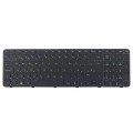 Teclado compatible para portátil HP g6-2000 negro con marco