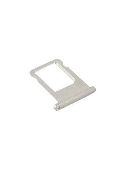 Bandeja sim iPhone 6 blanco-plata