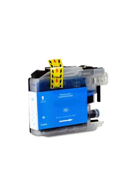 Tinta compatible Dayma para BROTHER LC225 XL Cian 1200 pag.