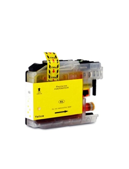 Tinta compatible Dayma para BROTHER LC225 XL Amarillo 1200 pag.