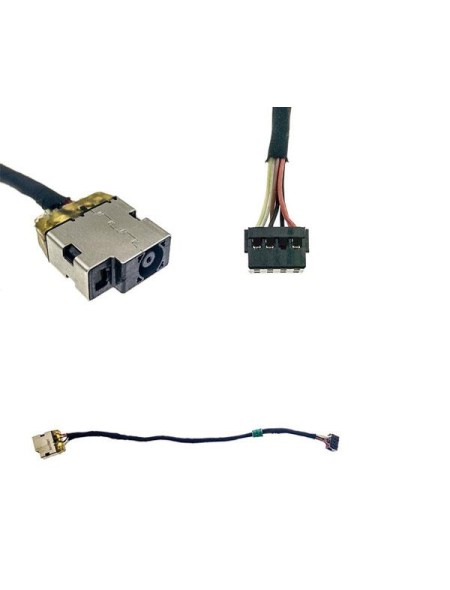 Dc-Jack compatible para portatil HP 15-R /15-G /15-J / 250 G1 / 250 G3 / 15cm