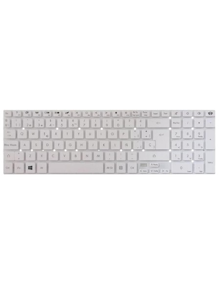 Teclado compatible para portátil ACER Aspire 5830T / E5-571 Blanco