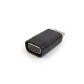 Adaptador HDMI a VGA Slim + audio Jack 3.5mm / Gembird a-hdmi-vga-02 / Negro