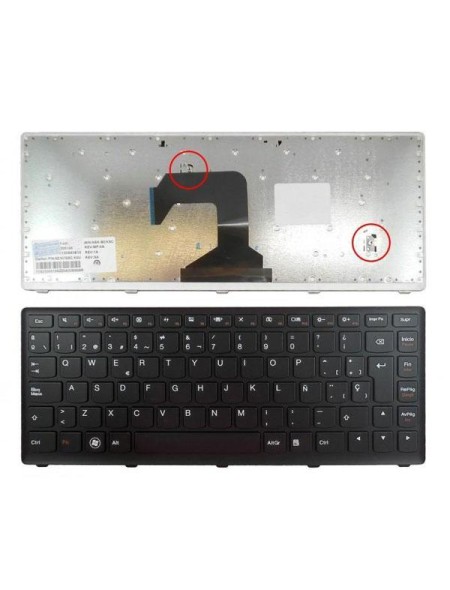 Teclado compatible para portátil LENOVO S300 / S400 / S415 Negro