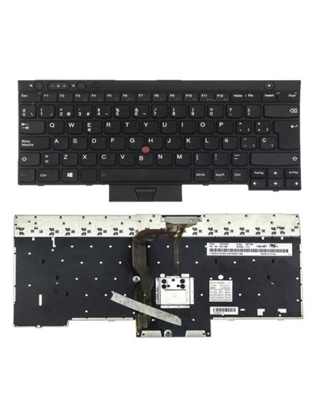Teclado compatible para portátil LENOVO thinkpad l530 / t430 / w530 negro / FRU04W3035